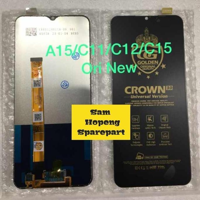 LCD TOUCHSCREEN FULLSET COMPATIBLE OPOO A15 A15S RILMII C11 C12 C15 NARZO 20 SHS27