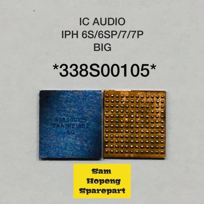 IC AUDIO BIG IPHONE 6S / 6S PLUS / 7 7G / 7 PLUS 338S00105 SHS27