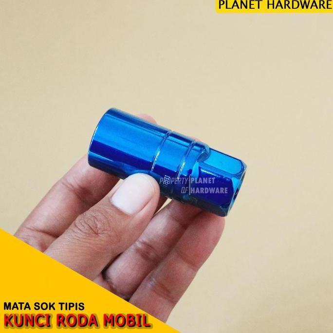 Murah Kunci Sok Tipis 21Mm Membuka Mur Baut Roda Mobil Velg Racing Variasi