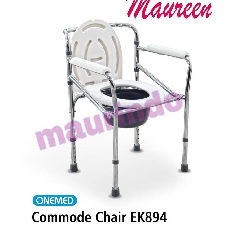[Cod] Comode Kursi Bab Sella / Onemed Deluxe Commode Chair Bisa Lipat Tanpa Roda