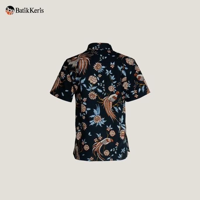 Batik Keris Kemeja Anak Batik Lengan Pendek Keris Dancing Bird