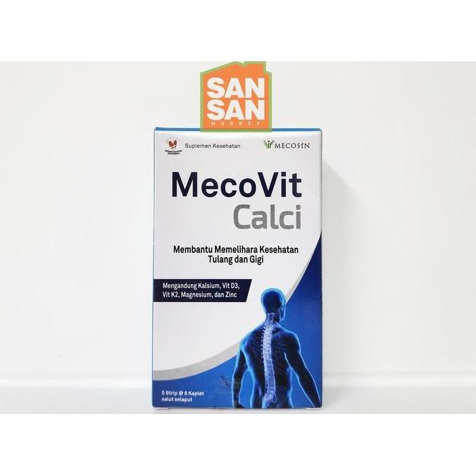 MecoVit CALCI Kalsium Vit D3 Vit K2 Magnesium Zinc