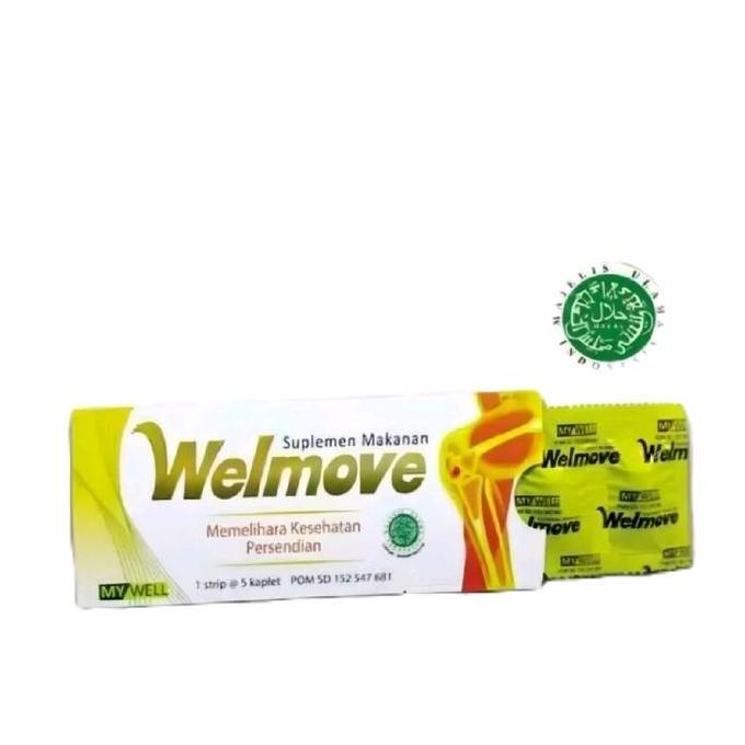 Welmove Suplemen Nyeri Sendi Dan Tulang Lutut 5 Kaplet