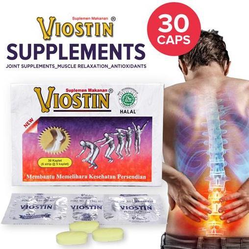 Viostin DS box 30 kaplet suplemen tulang