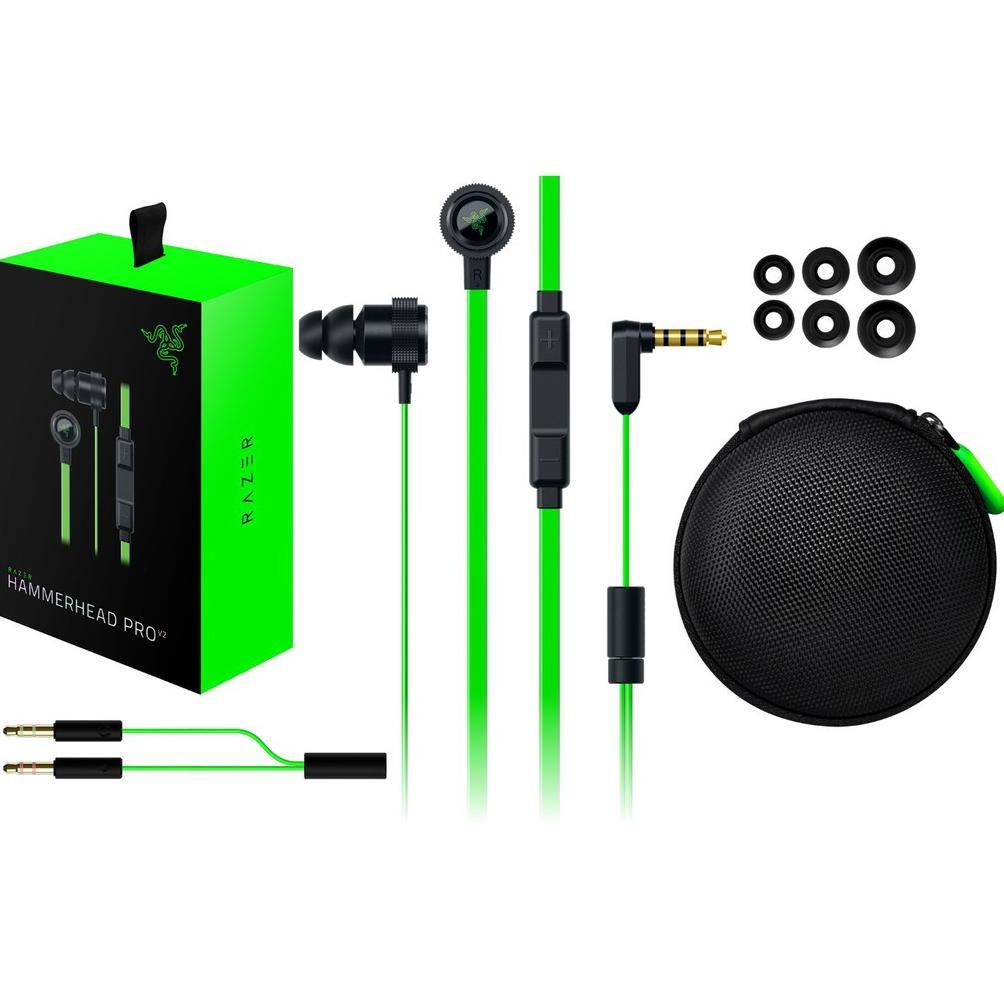 Razer Hammerhead Pro V2 Dota2 Earphone Gaming Hammerhead