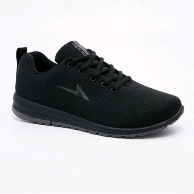 Sepatu Sekolah Ando Hitam Ando Polos Hitam Hak Datar Shoes Casual Putih sneakers  cowok Pria Wanita