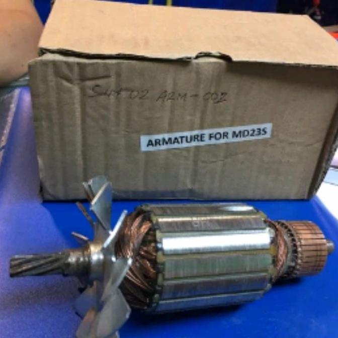 Update Armature atau Angker bor magnet magnetic drill NLG MD23S blangkonte90 Juara