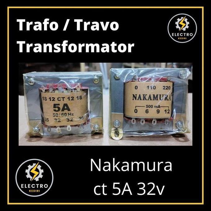 ] Trafo 5a ct 32v Nakamura | travo ct 5a ct32v transformer