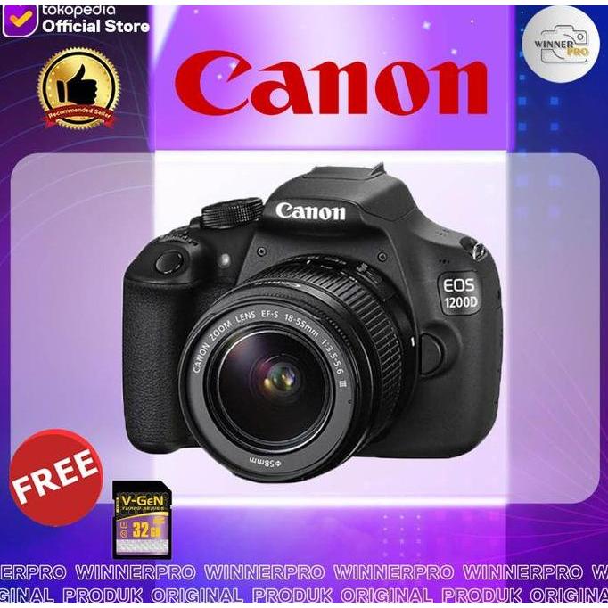 kamera Canon EOS 1200D + 18-55 ; Camera Canon eos 1200 d kit