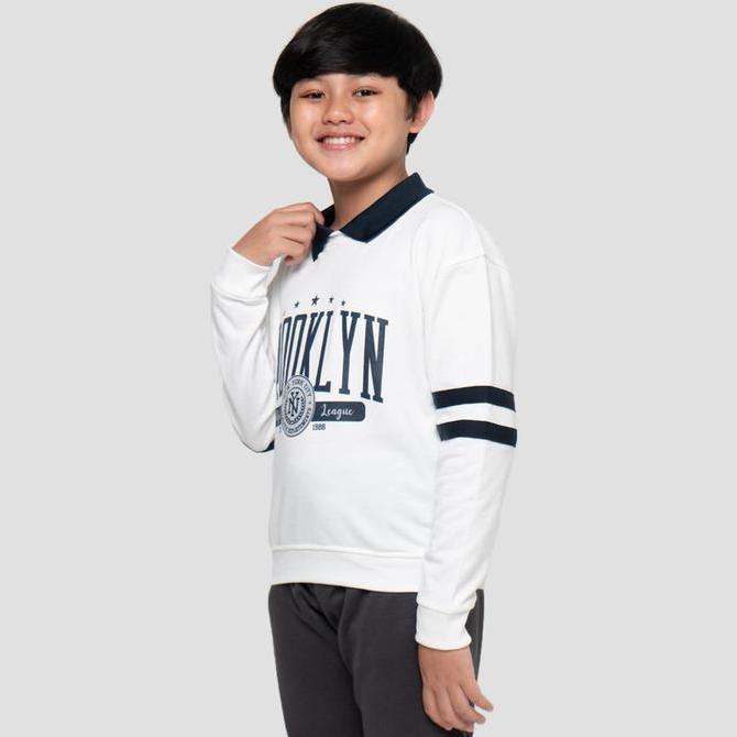 Nevada Collar Brooklyn Sweater Anak Laki-laki 123542300