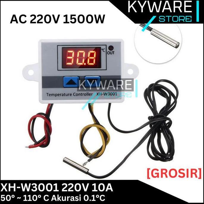 Trumento- Xh W3001 Dital Thermostat Xh-W3001 Temperature Controller Ac 220V