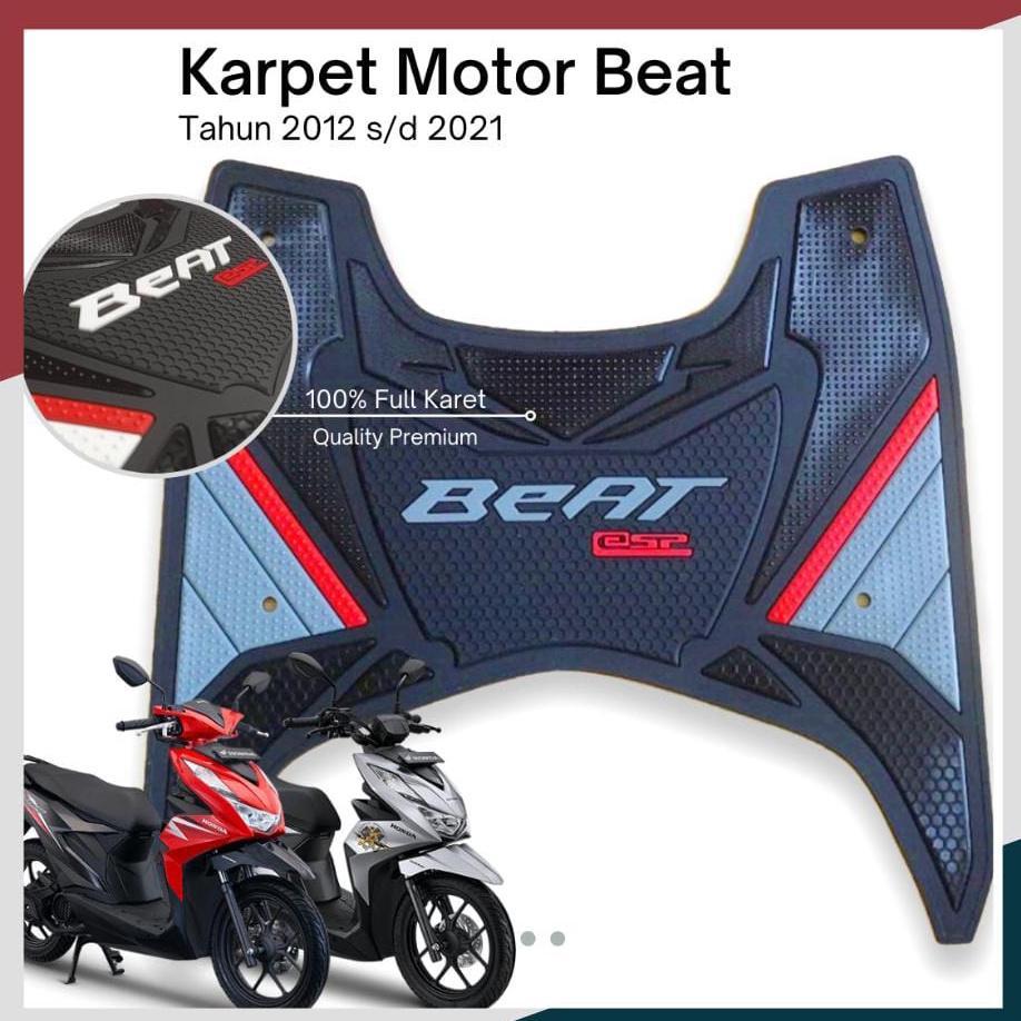 TERMURAH Karpet Motor Beat 2020-2025/ Aksesoris Honda beat / Pijakan Kaki Honda Beat 2020-2026