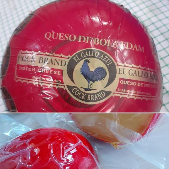 Used- Keju Edam Ayam Brand. Ayam Jago 100 Gr
