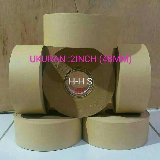 Glue- Lakban Air / Gummed Tape 2Inch X 100M