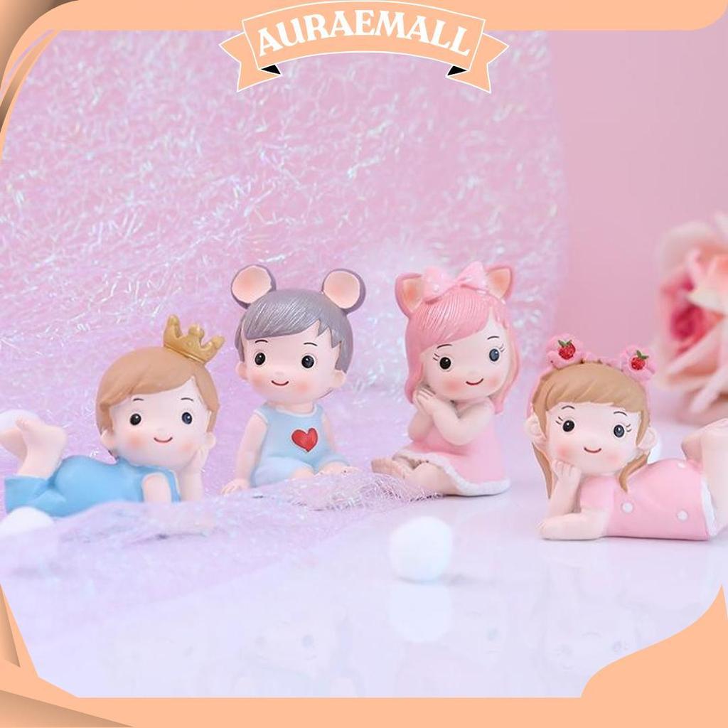 Dekorasi Pajangan Hiasan Kue Bayi / Cake Topper Newborn Baby Manyue 1 Bulan Allen Aile AS Cod