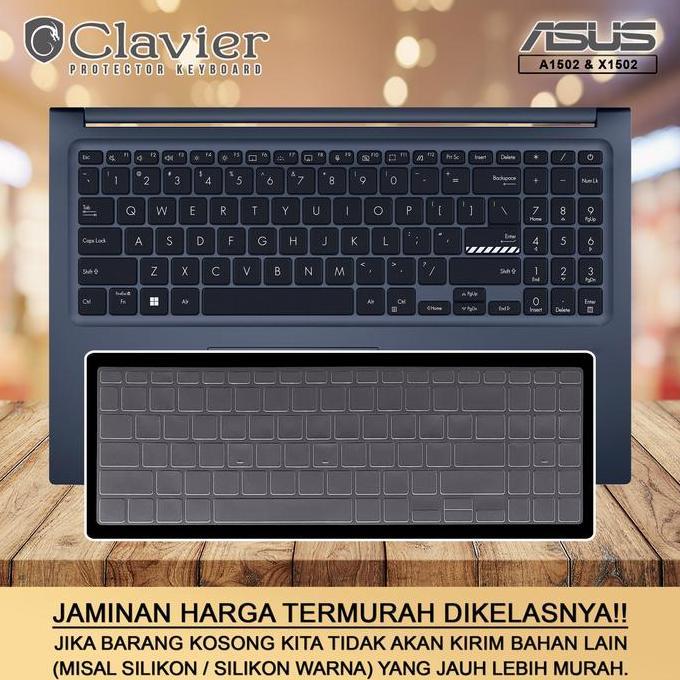 TERBARU - Keyboard Protector Cover Asus VivoBook 15 A1502 A1502Z A1502ZA Cooskin