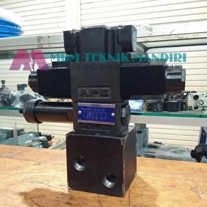 Set Solenoid Valve Hydraulic +Relief Valve + Manifold
