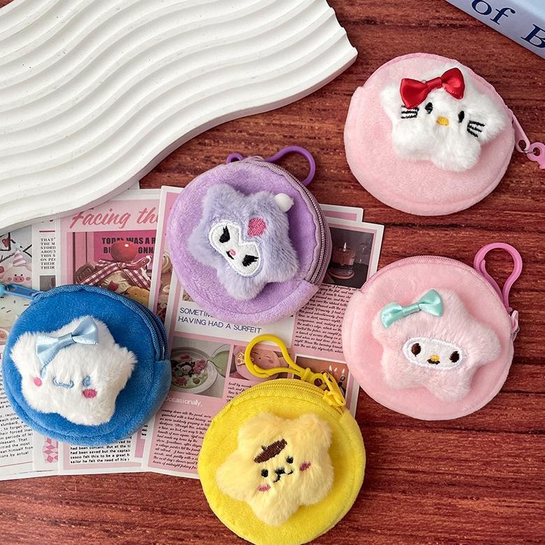 Value Pack Dompet Koin Boneka Gantungan Dompet Gantungan Boneka Dompet Airpods Dompet Charger Lucu