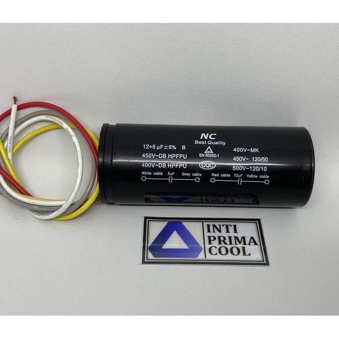 Kapasitor Mesin Cuci 12+5 Polytron