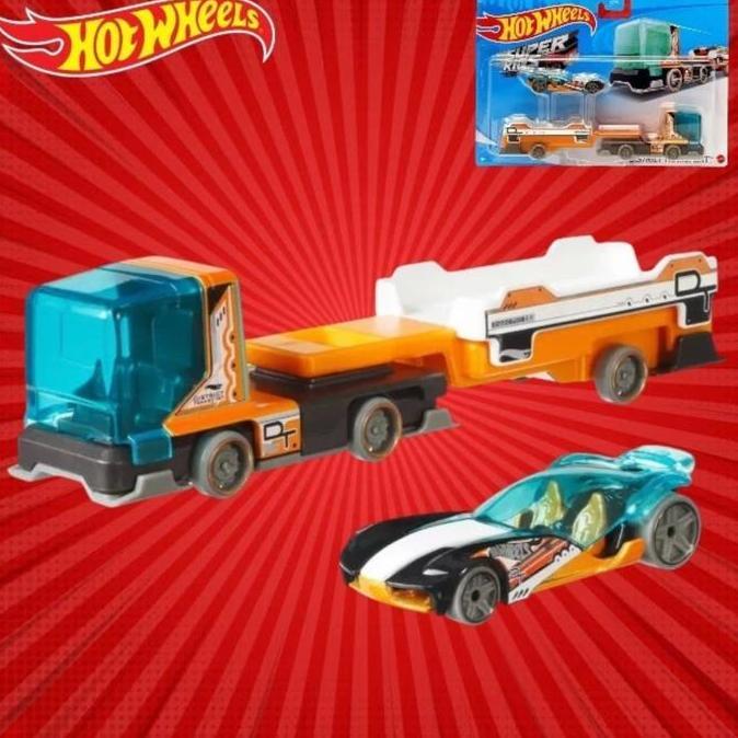 HOT WHEELS DISTRICT TRANSPORT SUPER RIGS TRANSPORTER BDW51 935B DIECAST TTMT