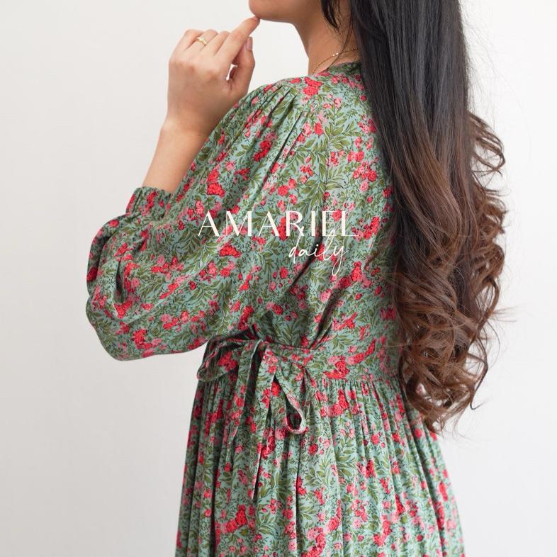 RECOMMENDED Amariel Tulsa Dress Daster Nyaman Bumil Busui Friendly