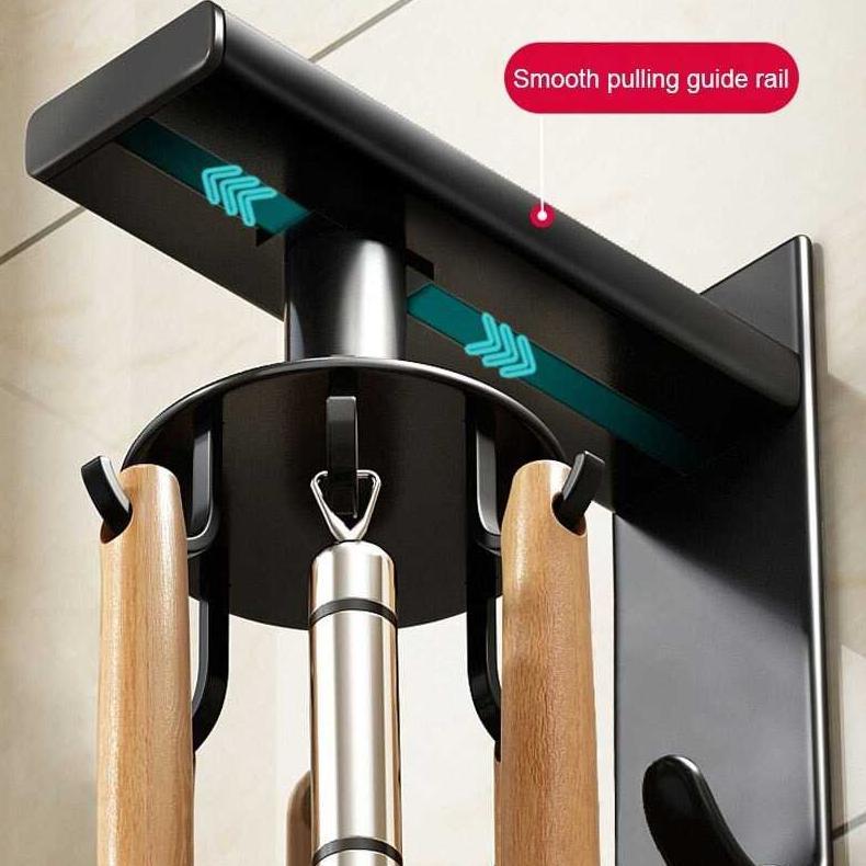 Rak Gantung / Gantungan Peralatan Dapur Panci Spatula Dapur Serbaguna Storage Gantung Alat Dapur Min