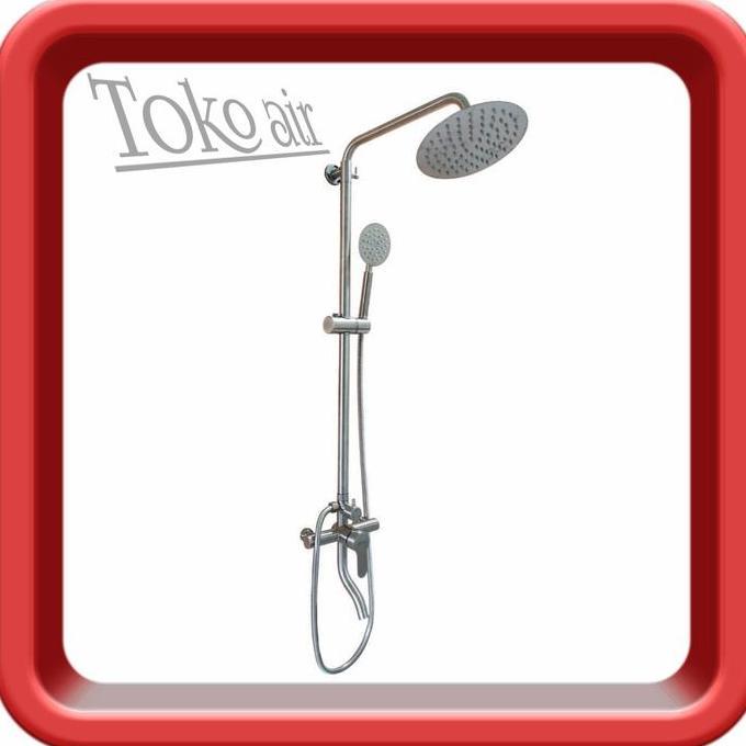 Shower coloum Stainless Steel Set/Shower tiang mandi Stainless 304