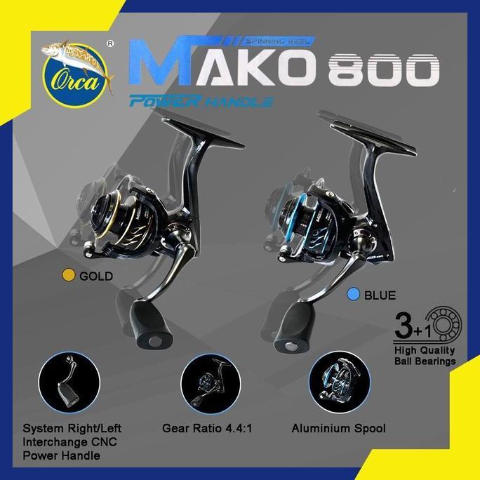 Reel Spinning Orca Mako 800