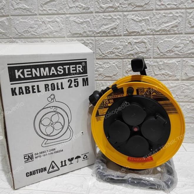 Kabel Roll Kenmaster 25 Meter Sni Kabel Roll Kenmaster Sni