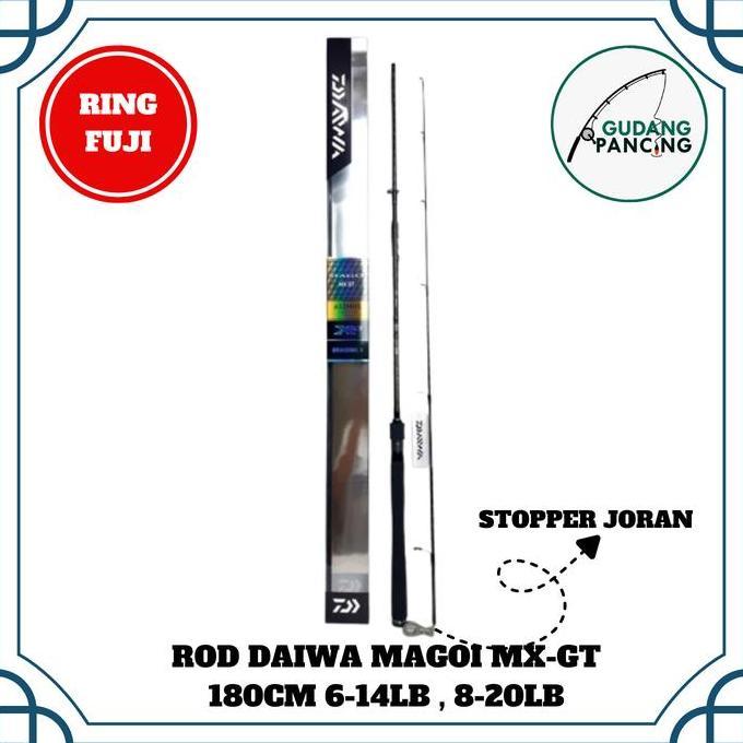 Rod | Joran Pancing Daiwa MAGOI-MX GT 602MS-SD 602MHS-SD | 180CM Ring Fuji