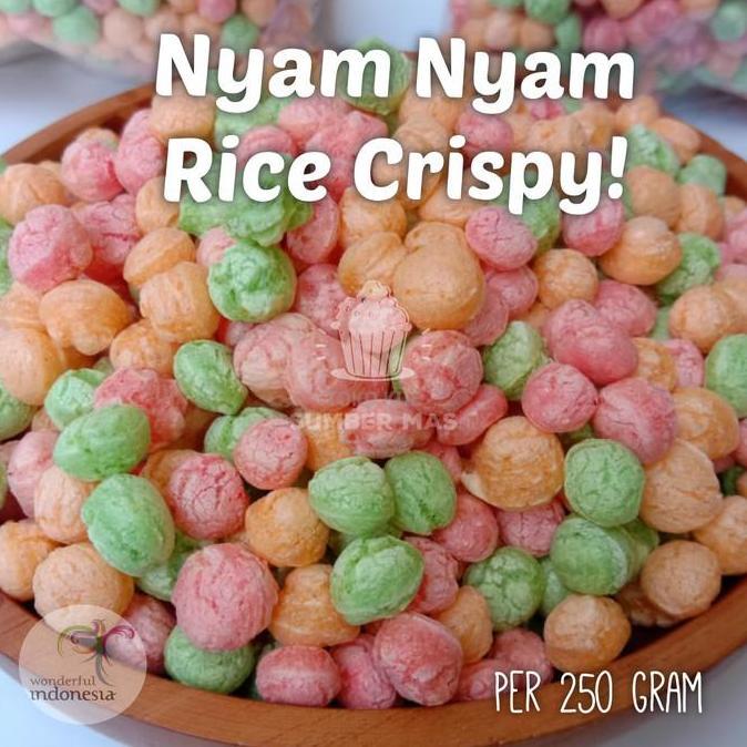 Mdsg- Nyam Nyam Rice Crispy Kiloan 500 Gram I Nyamnyam / Rice Crispy