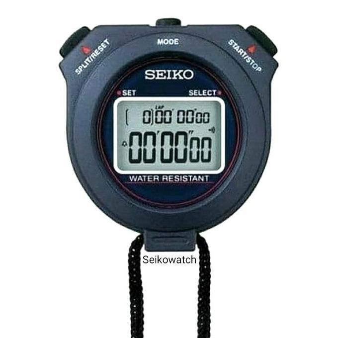 Stopwatch Seiko Original S23589p1 / S23589P / S23589 Garansi 1 Tahun GS