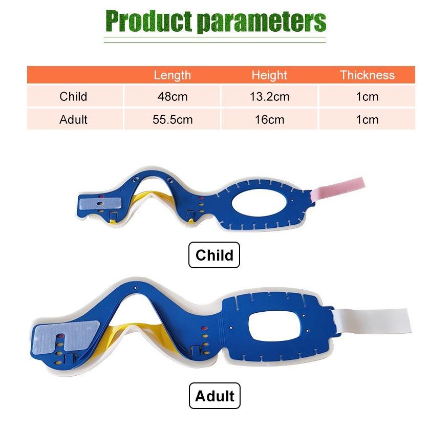 Alat Penyangga Leher Anak/Adult - Alat Penopang Leher Patah Tulang - Cervical Collar Neck Traction P