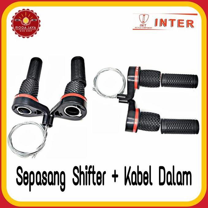 INTER Shifter Sepeda 6 Speed Model Vespa Revo 1 Set