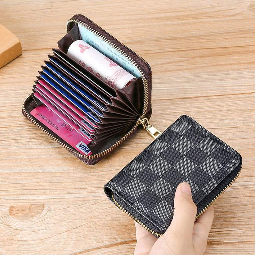 Dompet Travel Dompet Koin Mini / Dompet Kecil Ritsleting Ganda Wanita Eropa Dan Amerika Serikat