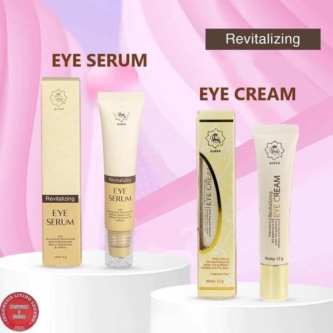 azparadays - viva eye cream  revitalizing / eye serum 15g -krim mata viva