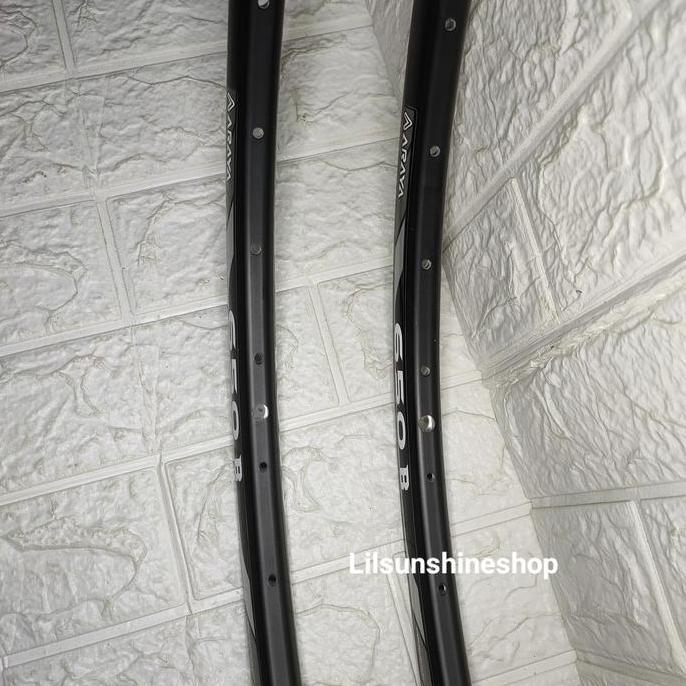 Promo Velg Rims 27.5 Araya 650B 32H Rim Sepeda Mtb Lubang 32 Hole Etrto 584 Disc Brake Double Wall V
