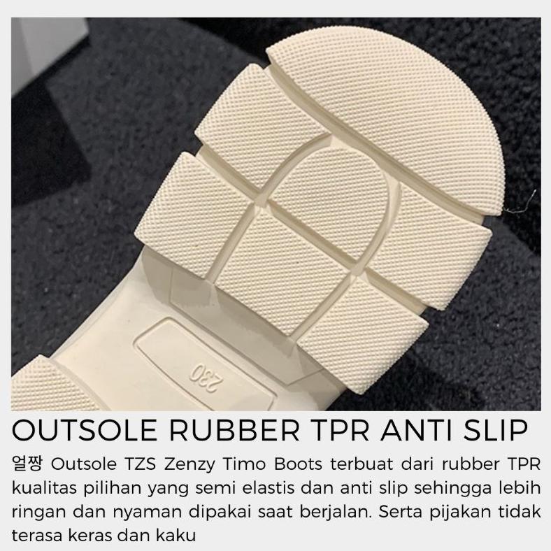 Original Tzs Zenzy Timo Boots - Sepatu Boots Fashion Wanita - Boots Fashion - Boots Wanita