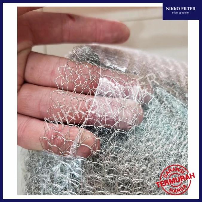 Wire Mesh Rajut Knitted , Saringan Turbo SS 316
