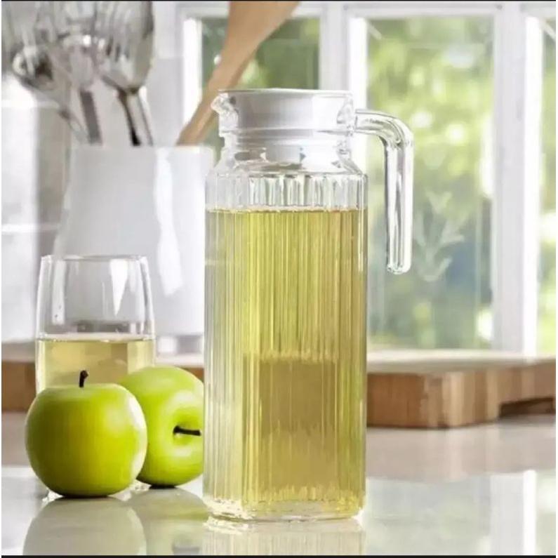 (Cod) Tempat Minyak Goreng Kaca 1 Liter/Wadah Minyak Goreng 1 Liter