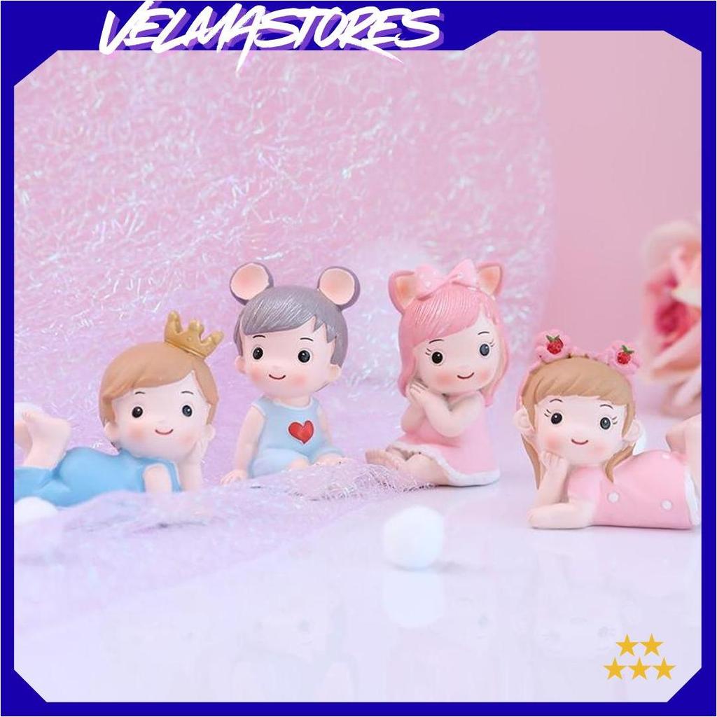 Dekorasi Pajangan Hiasan Kue Bayi / Cake Topper Newborn Baby Manyue 1 Bulan Allen Aile AS Terlaris