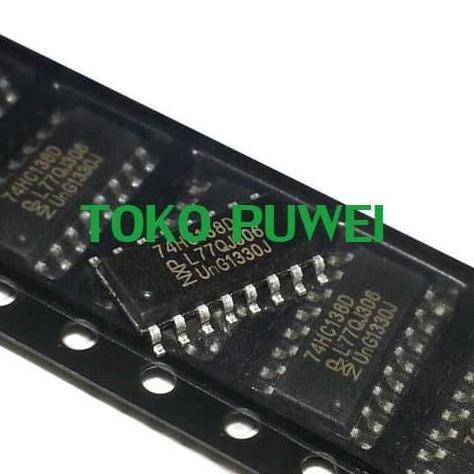 74HC138D 74 HC138D 74HC138 74 HC138 3-TO-8 LINE DECODER BW90 TKPU27