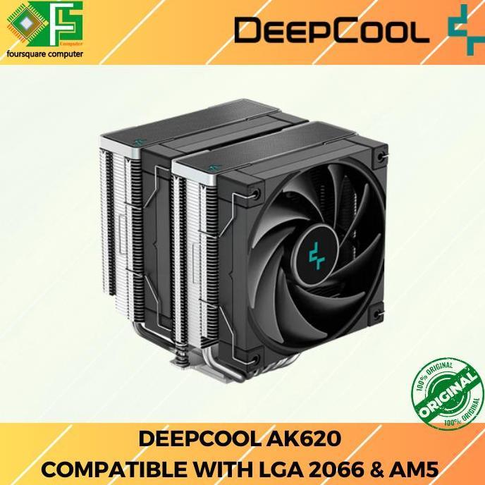 CPU Cooler Deepcool AK620 | HSF CPU Air Cooler