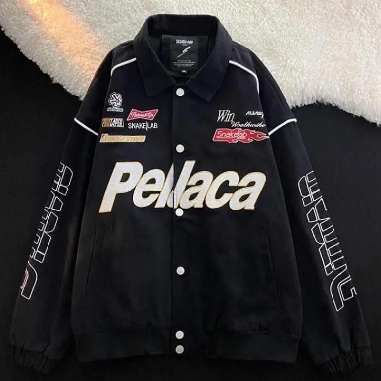 FAST DELIVERY JAKET BASEBALL PRIA OVERSIZE - PELLACA VARSITY JACKET - STREET JAPANESE STYLE