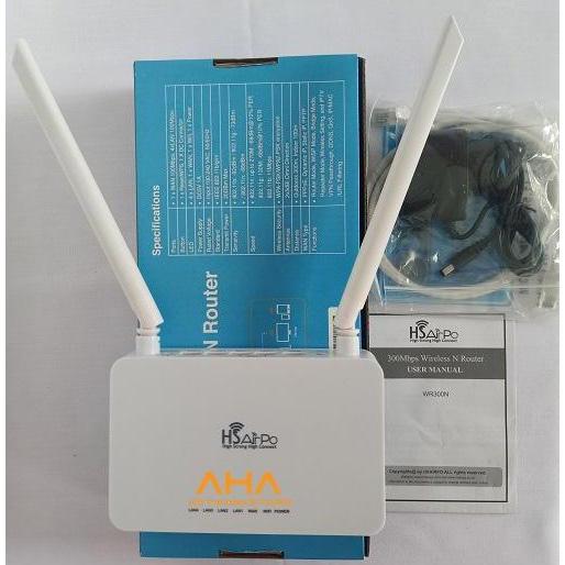 TERMURAH - HSairPo WR300N Wireless Router 300Mbps HSairPo WR300N Wireless 300Mbps Router HSairPo WR3
