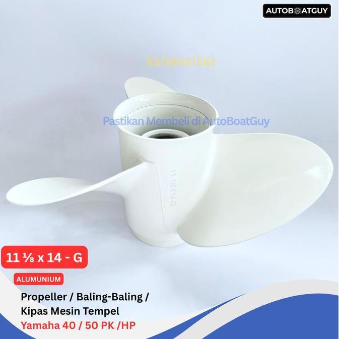 Propeller / Baling-Baling / Kipas Mesin Tempel Yamaha 40 / 50 PK /HP