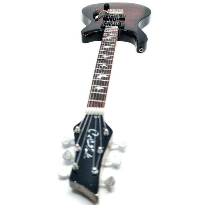 Miniatur Gitar PRS SE24 Custom Fire Red Brush