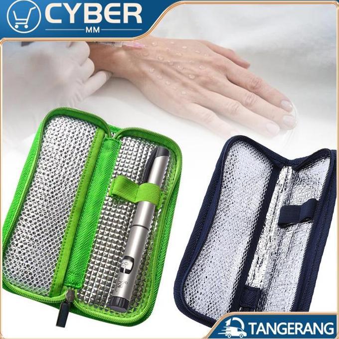 SYLVETI Tas Insulin Cooler Bag / Portable Pendingin Insulin / Tas Insulin
