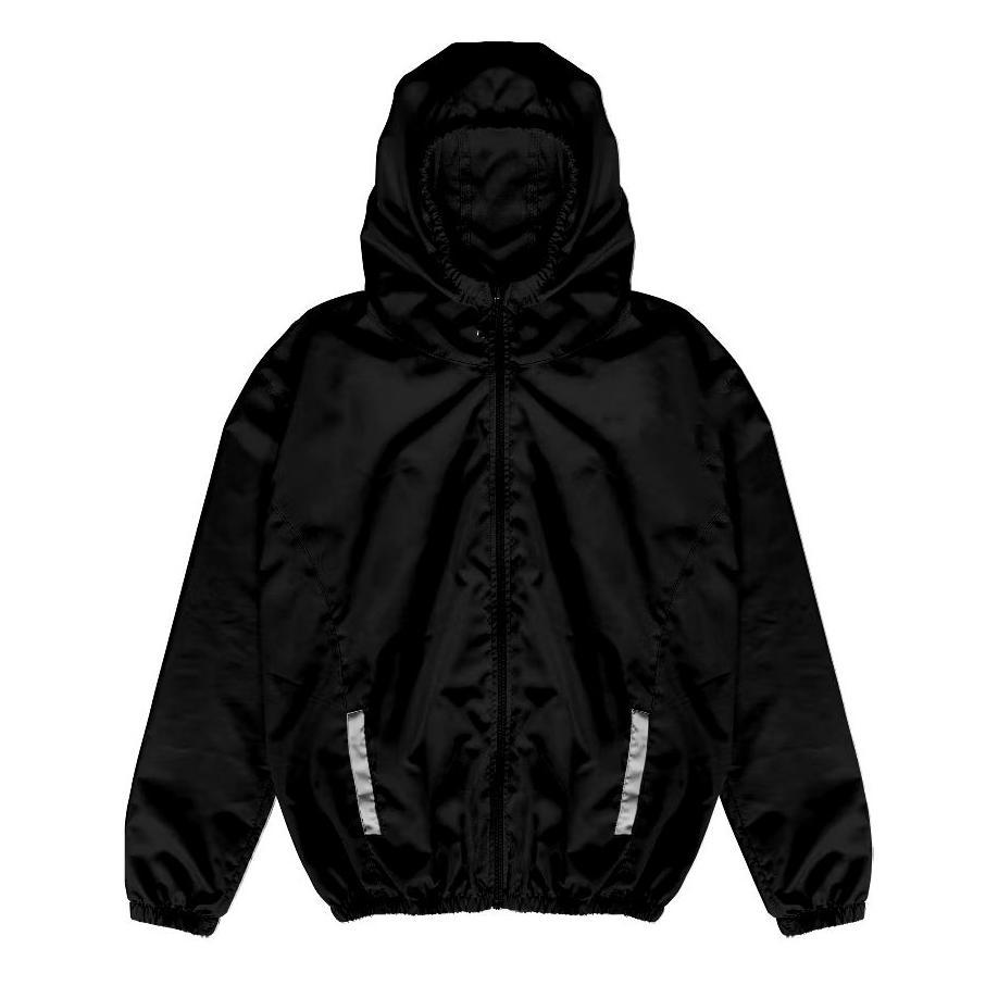 Jaket Parasut Pria Waterproof Jumbo Anti Air Keren Sport Running Training