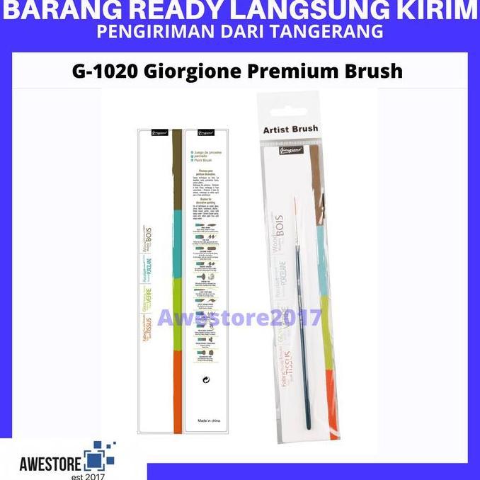 Giorgione G-1020 Liner Brush Kuas Lukis Round Tipis Water Color 0 1 2 murah